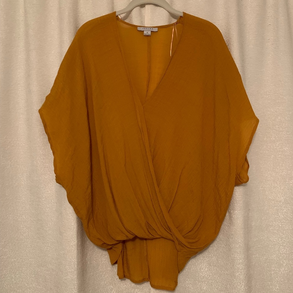 Mustard Blouse 🌸